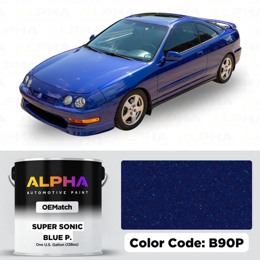 Honda Super Sonic Blue Pearl B90P | OEMatch Basecoat