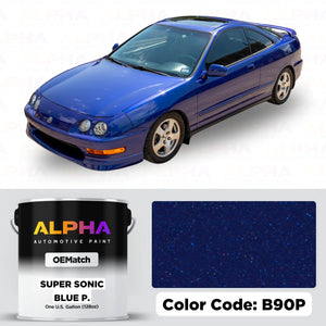 Honda Super Sonic Blue Pearl B90P | OEMatch Basecoat