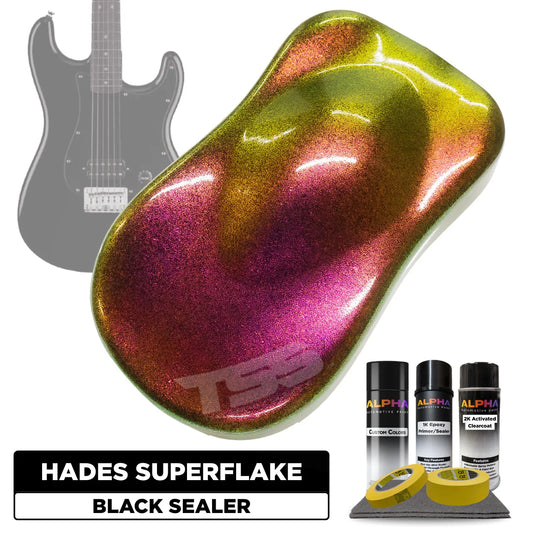 Hades Superflake Guitar Paint Kit