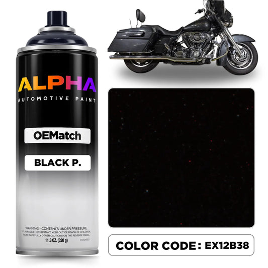 Harley-Davidson Black Pearl EX12B38 | OEMatch Spray Can