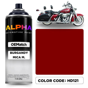 Harley-Davidson Burgundy Mica Metallic HD121 | OEMatch Spray Can