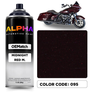 Harley-Davidson Midnight Red M. 095 | OEMatch Spray Can