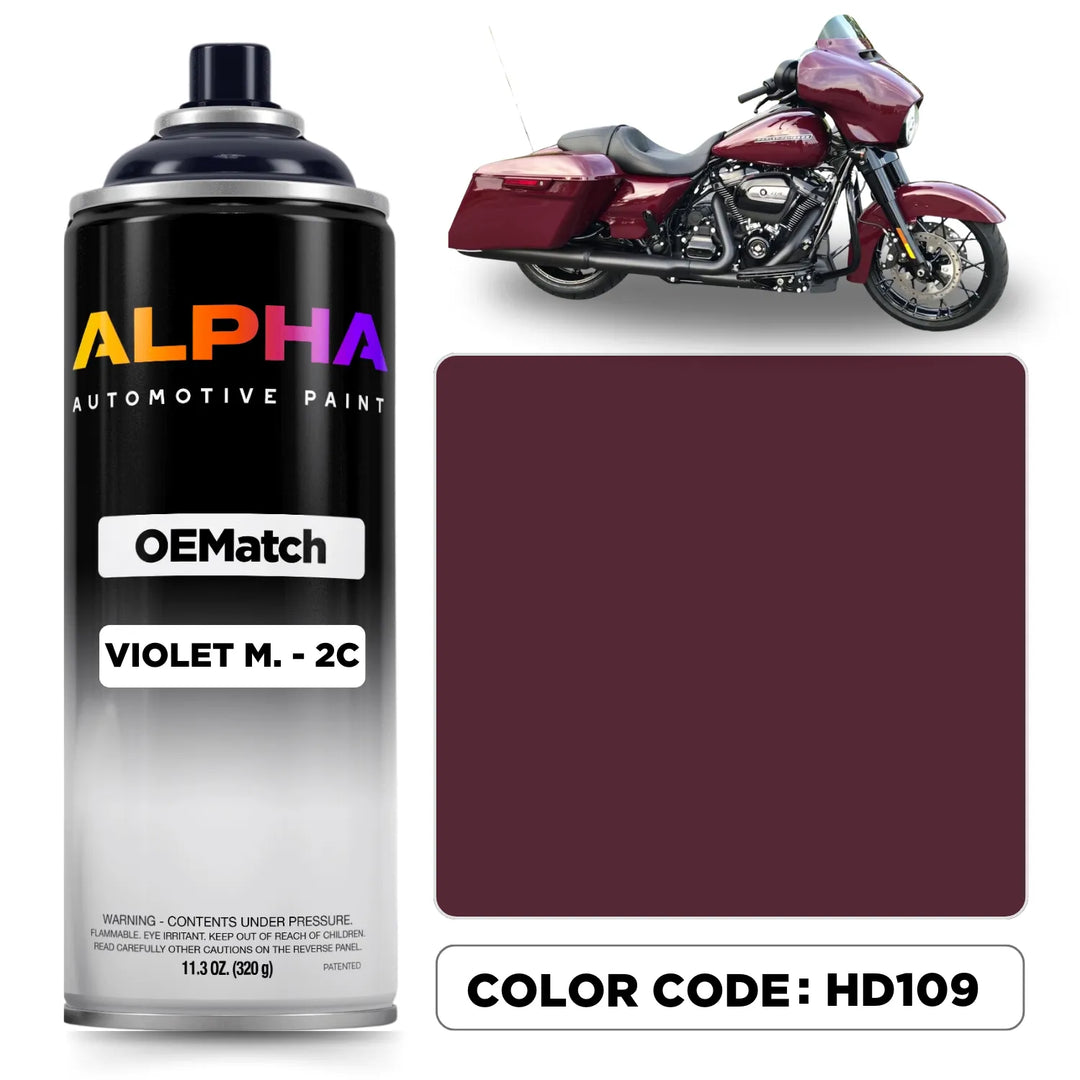 Harley-Davidson Violet Metallic 2C HD109 | OEMatch Spray Can