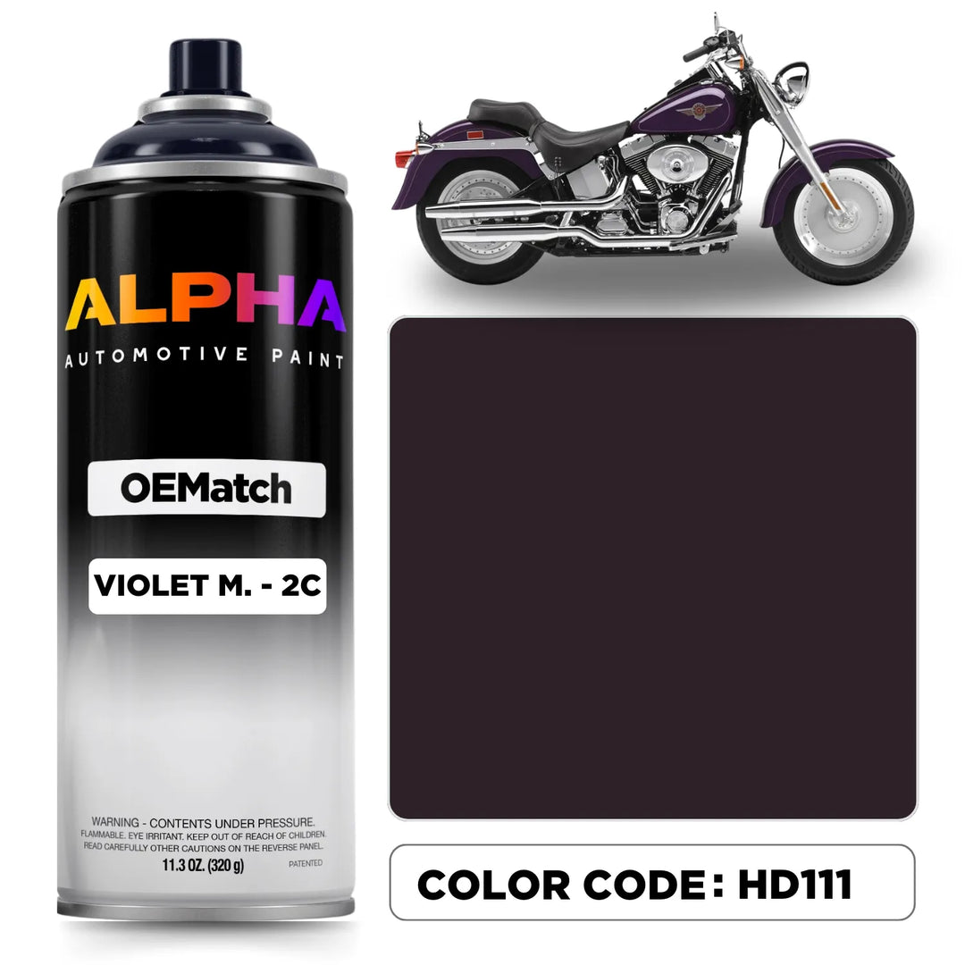 Harley-Davidson Violet Metallic 2C HD111 | OEMatch Spray Can
