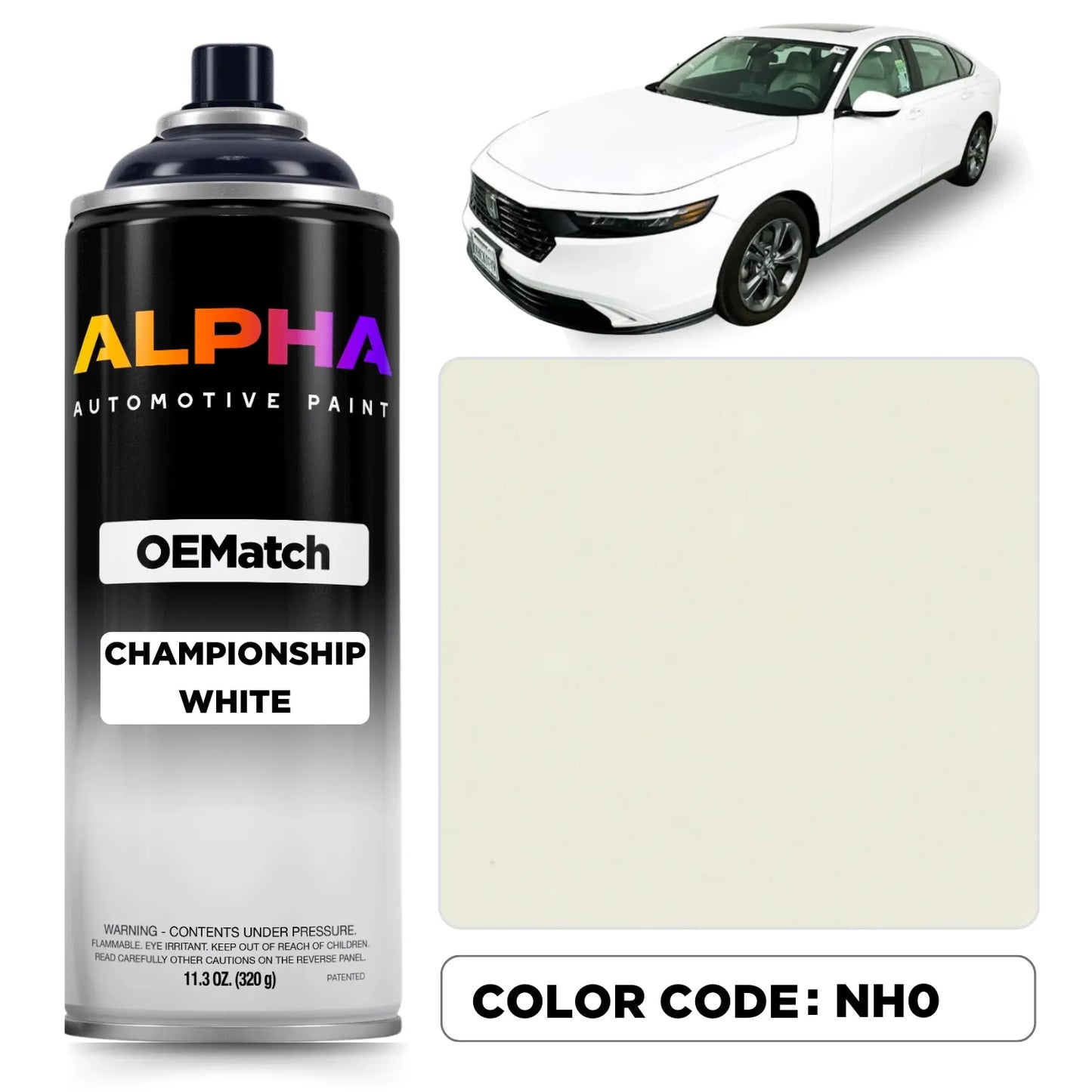 Honda Championship White NH0 | OEMatch Spray Can