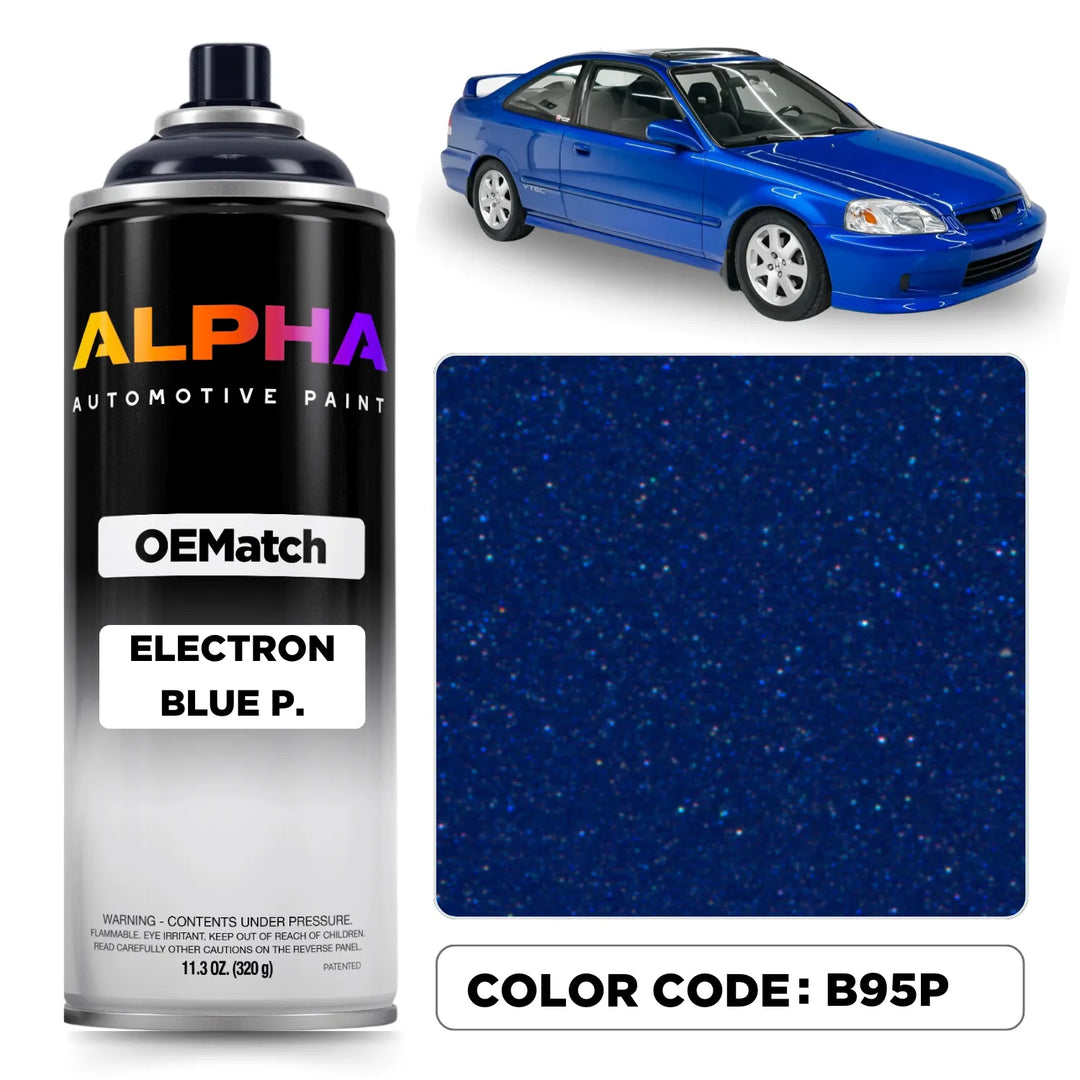 Honda Electron Blue Pearl B95P | OEMatch Spray Can