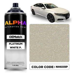 Honda Platinum White Pearl NH609P | OEMatch Spray Can