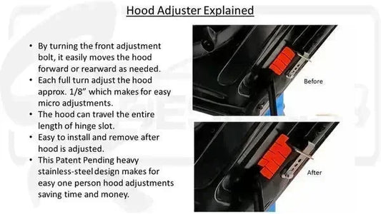 Hood Adjuster - The Spray Source