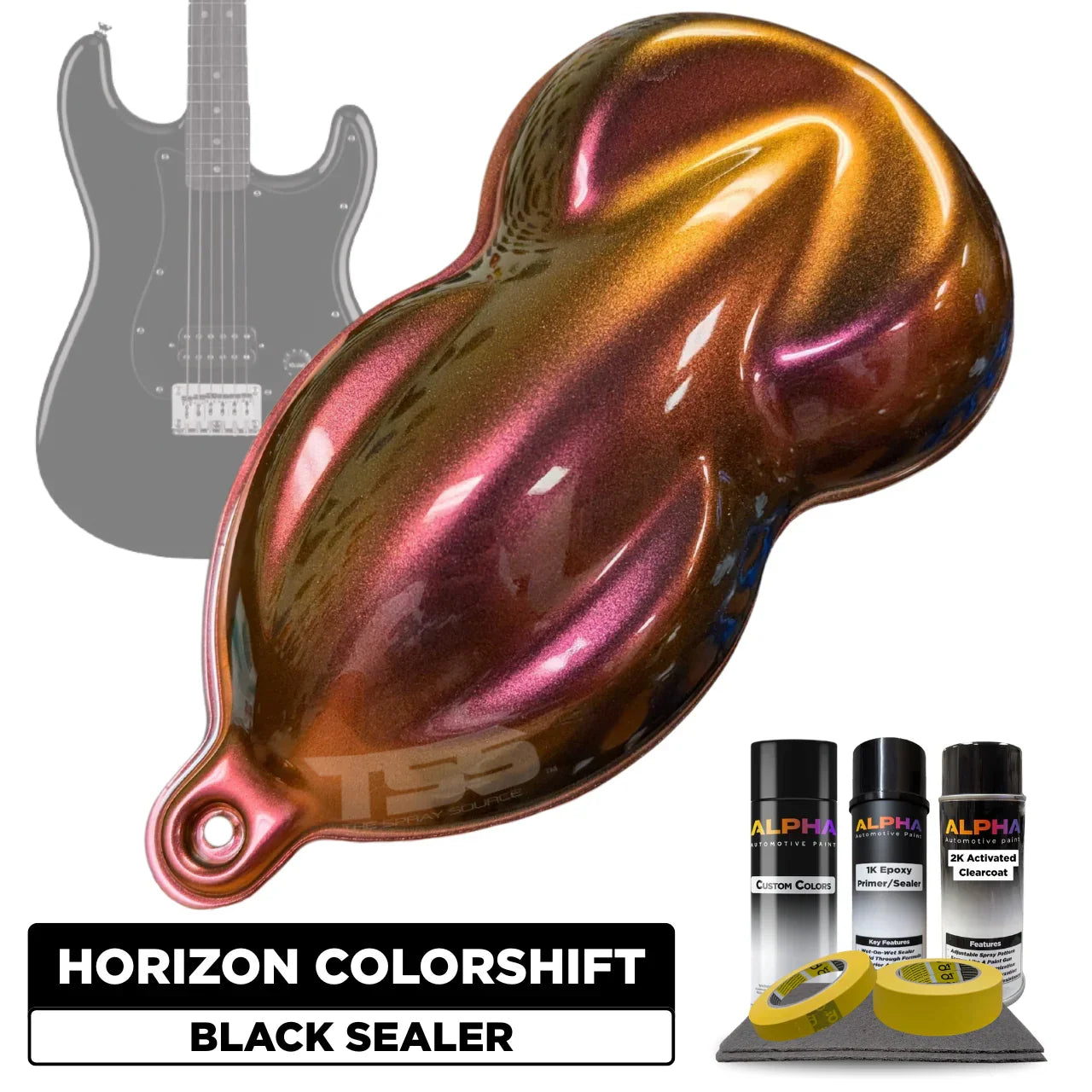 Horizon Colorshift Guitar Paint Kit – The Spray Source