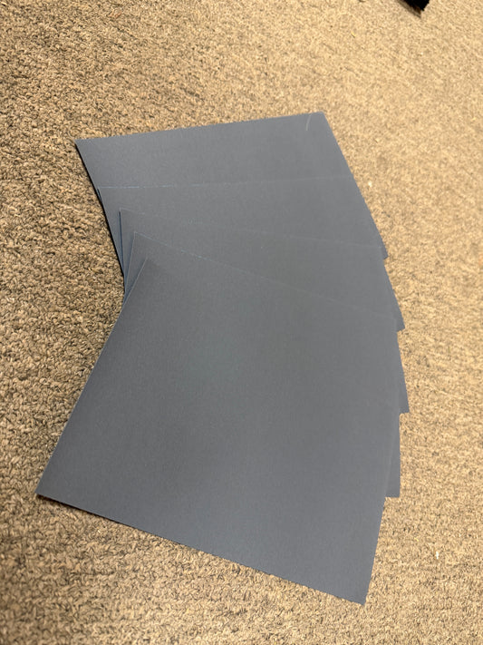 OptiGrit WetDry 600 Grit 5-1/2" x 9" Waterproof Sanding Sheets – (5/pk)
