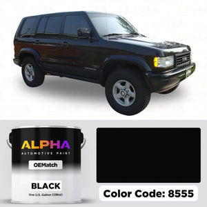 Isuzu Black 8555 / 41-8555 | OEMatch Basecoat