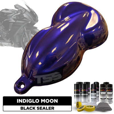 Indiglo Moon Motorcycle Paint Kit