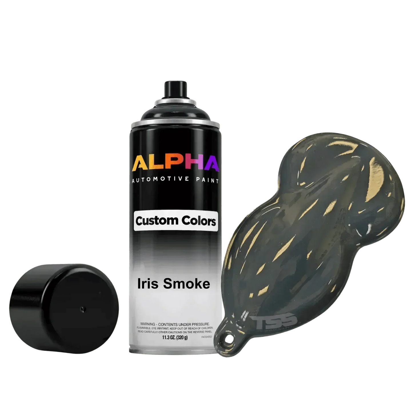 Iris Smoke Spray Can - automotive aerosol spray can paint