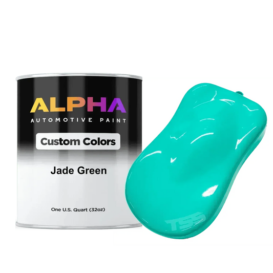 Jade Green Paint Basecoat automotive basecoat paint by Alpha Automotive Paint