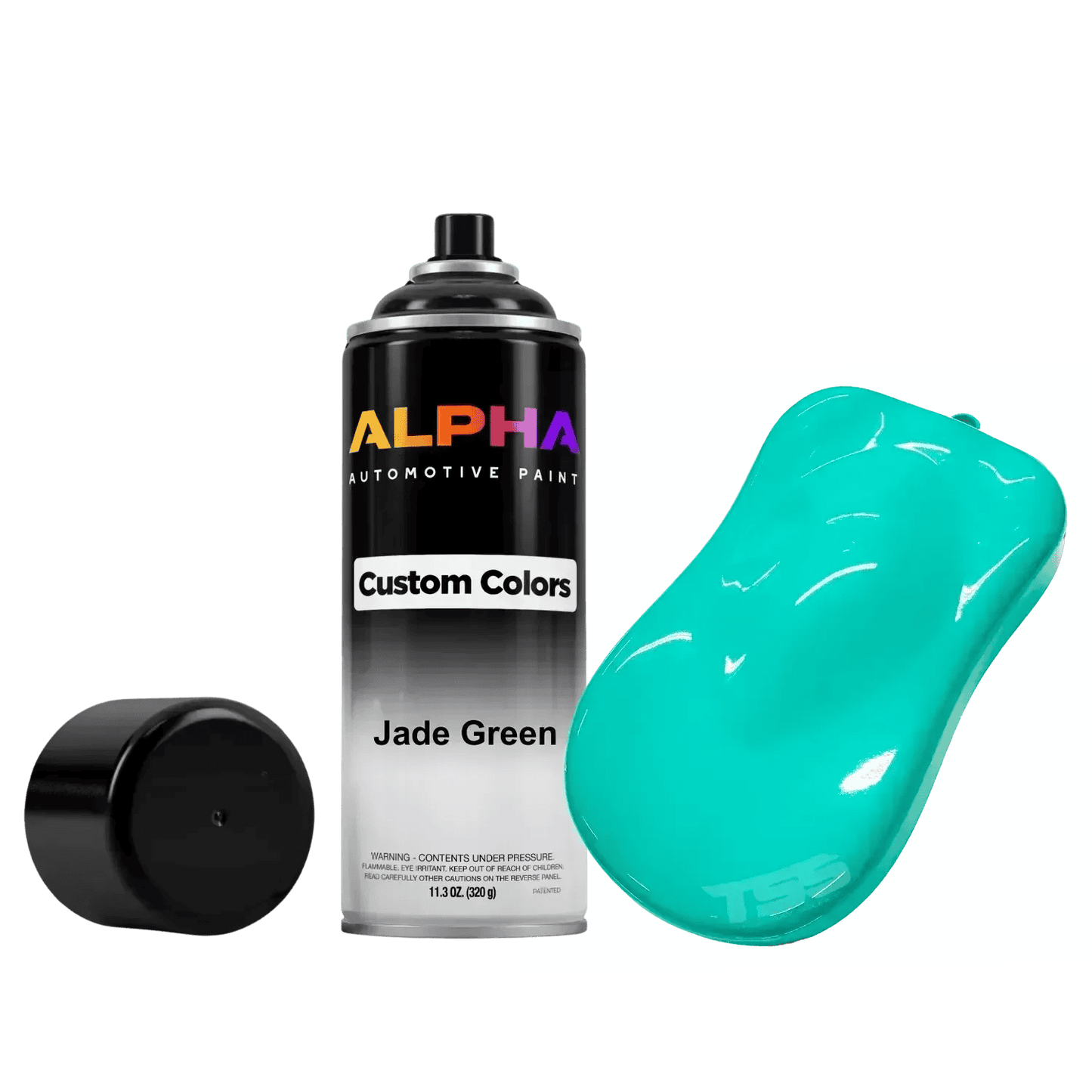 Jade Green Spray Can Midcoat