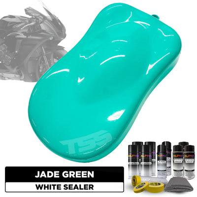 Jade Green Motorcycle Paint Kit