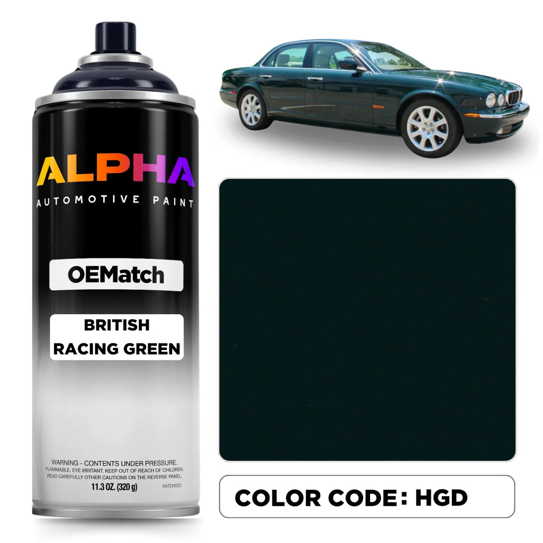 Jaguar British Racing Green HGD | OEMatch Spray Can