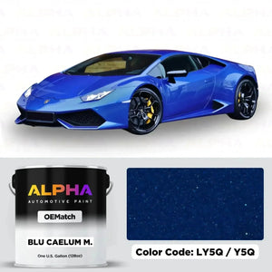 Lamborghini Blu Caelum Metallic LY5Q | OEMatch Basecoat