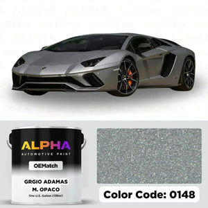 Lamborghini Grigio Adamas Metallic 0148 | OEMatch Basecoat