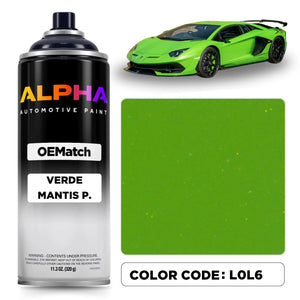 Lamborghini Verde Mantis Pearl L0L6 / 0L6 | OEMatch Spray Can