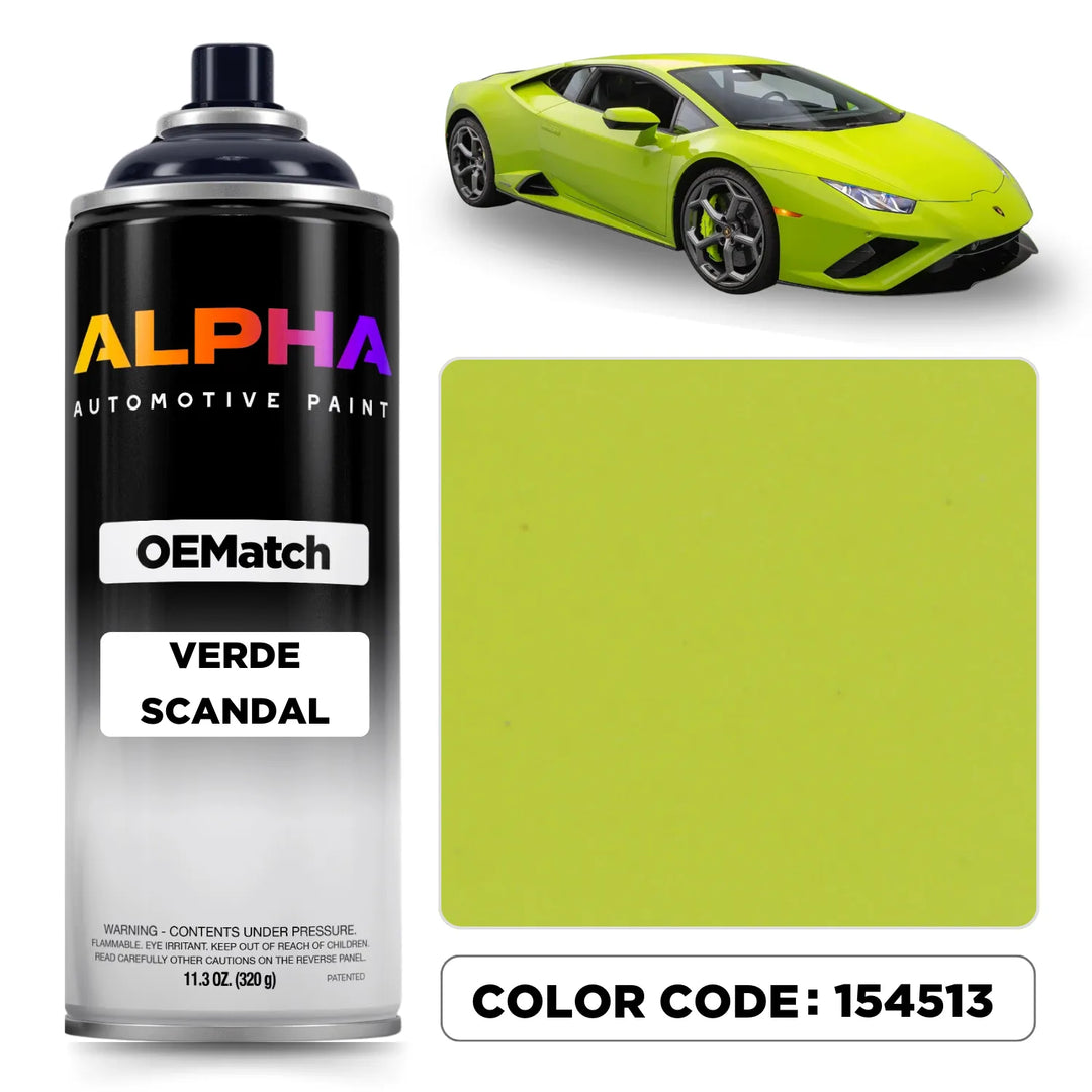 Lamborghini Verde Scandal 154513 | OEMatch Spray Can