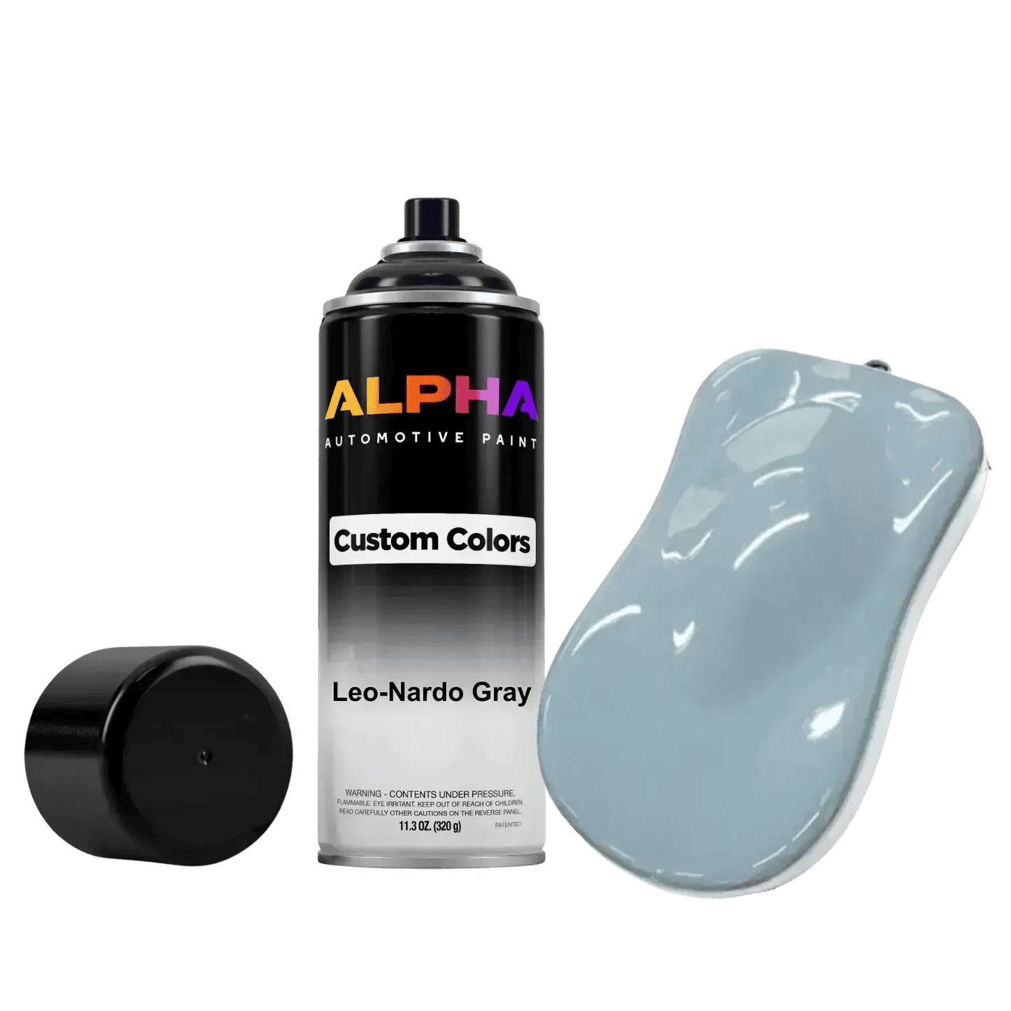 Leo-Nardo Gray Bike Paint Kit