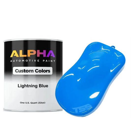 Lightning Blue Paint Basecoat automotive basecoat paint by Alpha Automotive Paint