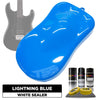 Lightning Blue Guitar Paint Kit