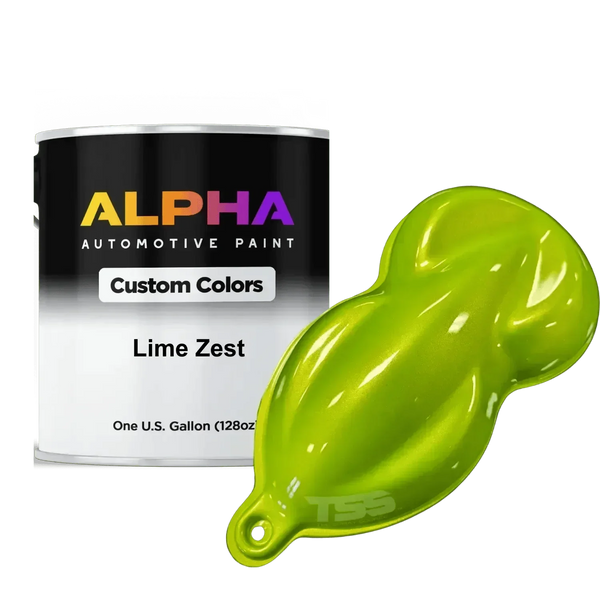 Lime Zest Paint Basecoat | Automotive Custom Color – The Spray Source