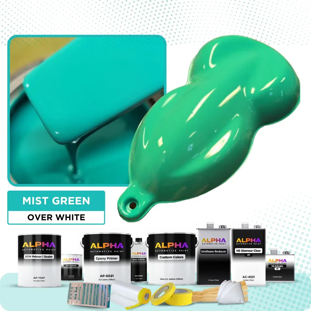 Mist Green Vehicle Paint Kit – The Spray Source