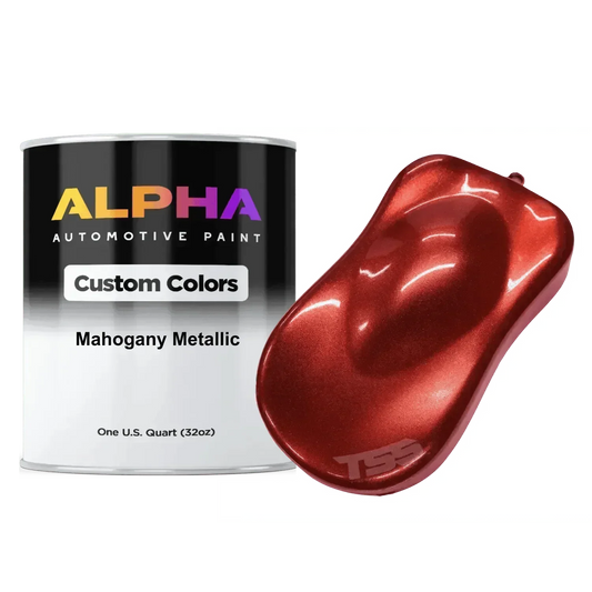 Mahogany Metallic Paint Basecoat Midcoat automotive basecoat paint by Alpha Automotive Paint