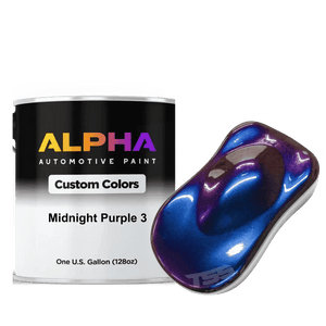 Midnight Purple 3 Alpha Custom Color Basecoat