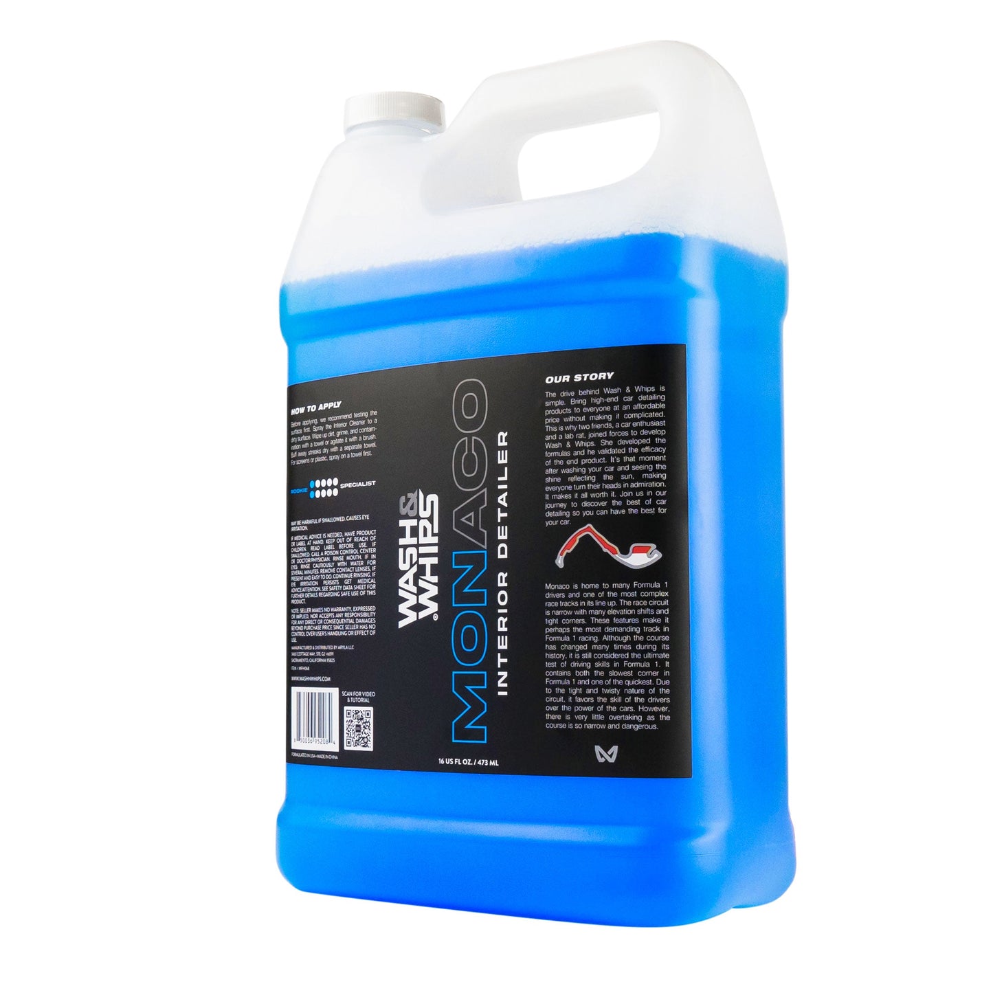WASH&WHIPS Monaco Interior Cleaner