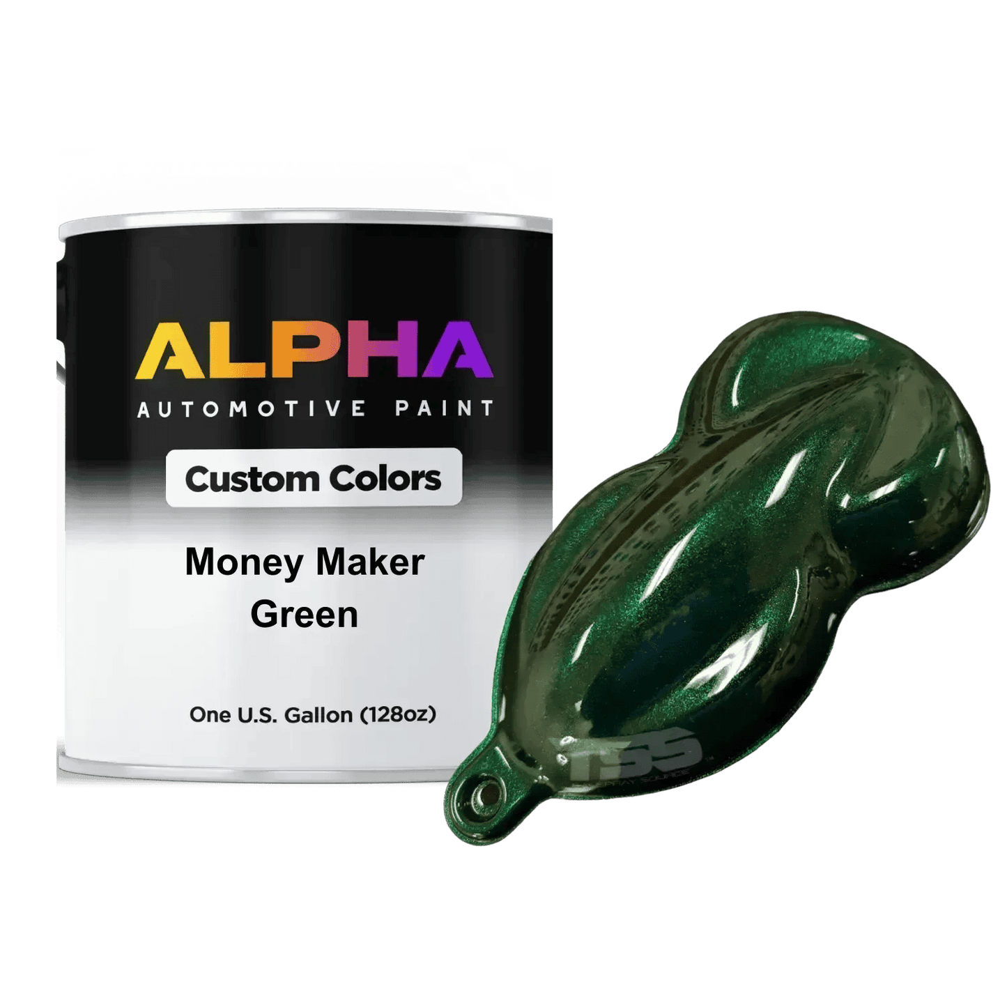 Money Maker Green Paint Basecoat