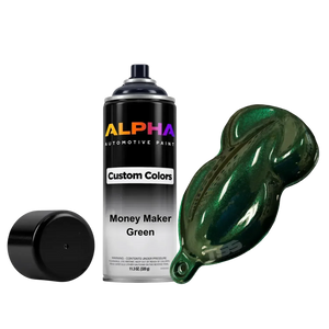 Money Maker Green Spray Can