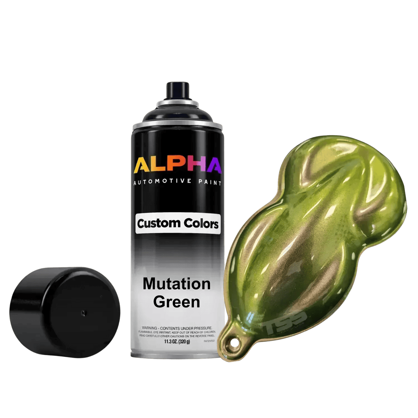 Mutation Green Spray Can