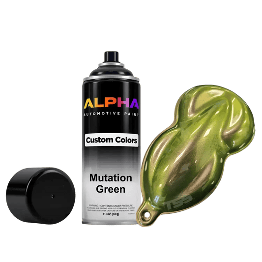 Mutation Green Spray Can
