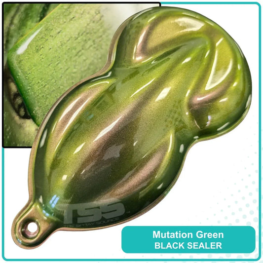 Mutation Green Spray Can - automotive aerosol spray can paint