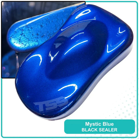 Mystic Blue Paint Basecoat Midcoat automotive basecoat paint by Alpha Automotive Paint