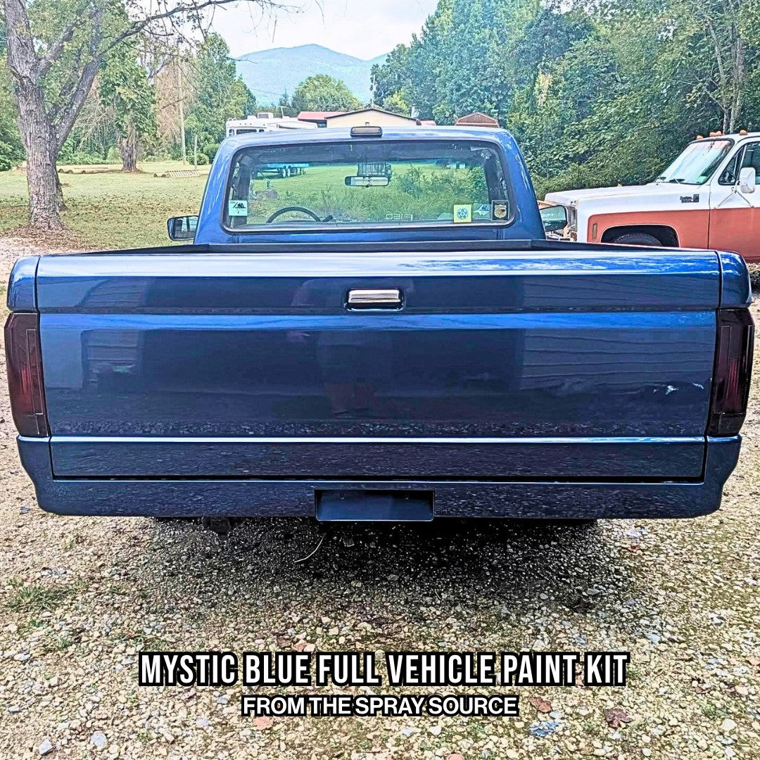 Mystic Blue Vehicle Paint Kit