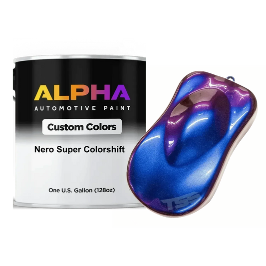 Nero Super Colorshift Paint Basecoat Midcoat automotive basecoat paint by Alpha Automotive Paint