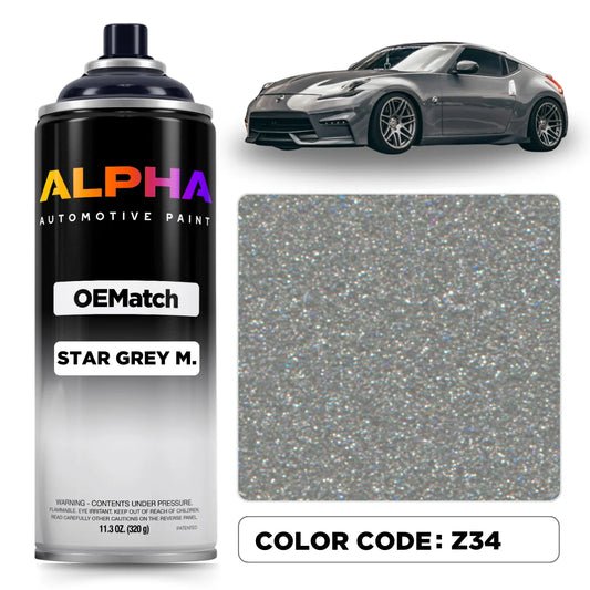 Nissan Star Grey Metallic Z34 | OEMatch Spray Can