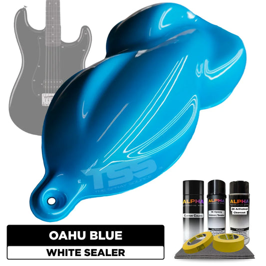 Oahu Blue Guitar Paint Kit