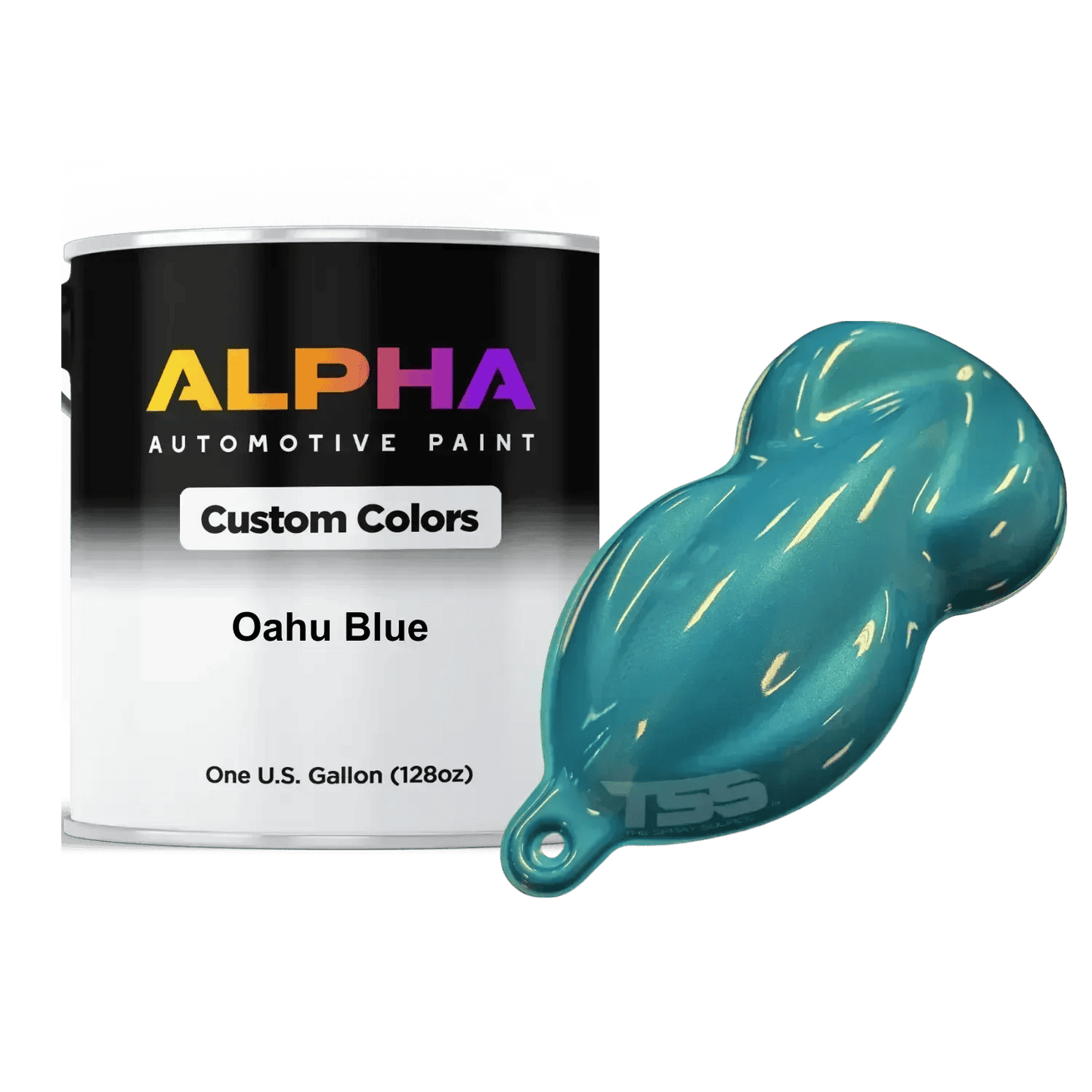 Oahu Blue Paint Basecoat