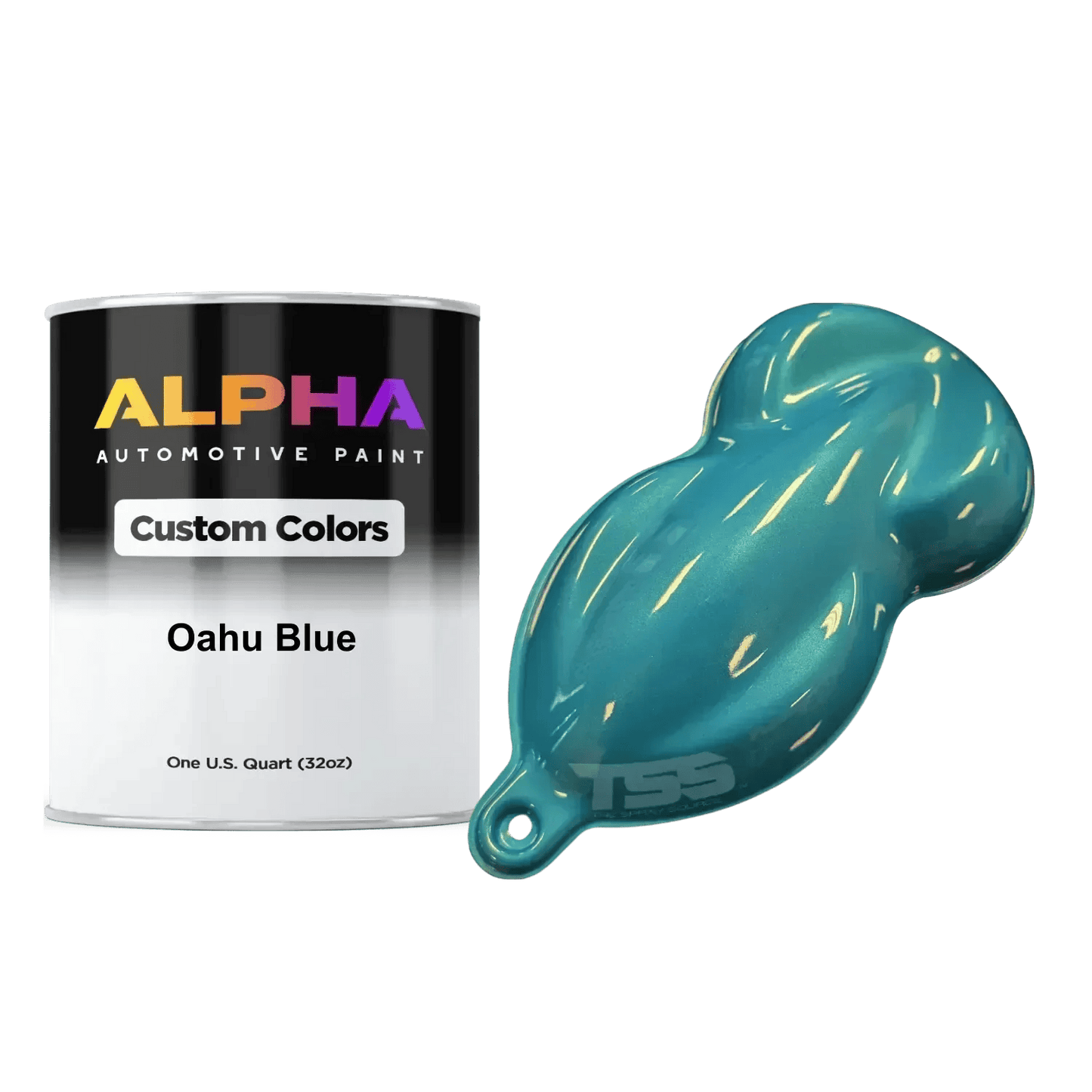 Oahu Blue Paint Basecoat