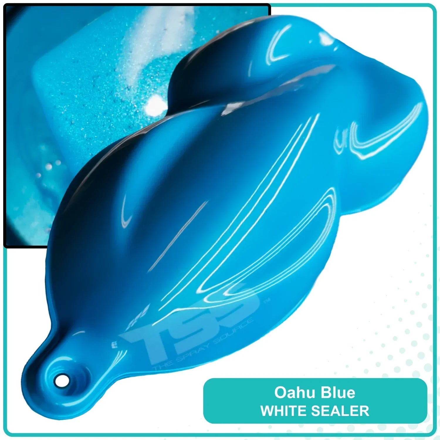 Oahu Blue Paint Basecoat | Automotive Custom Color – The Spray Source