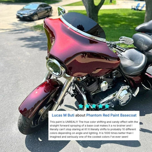 Phantom Red Motorcycle Paint Kit