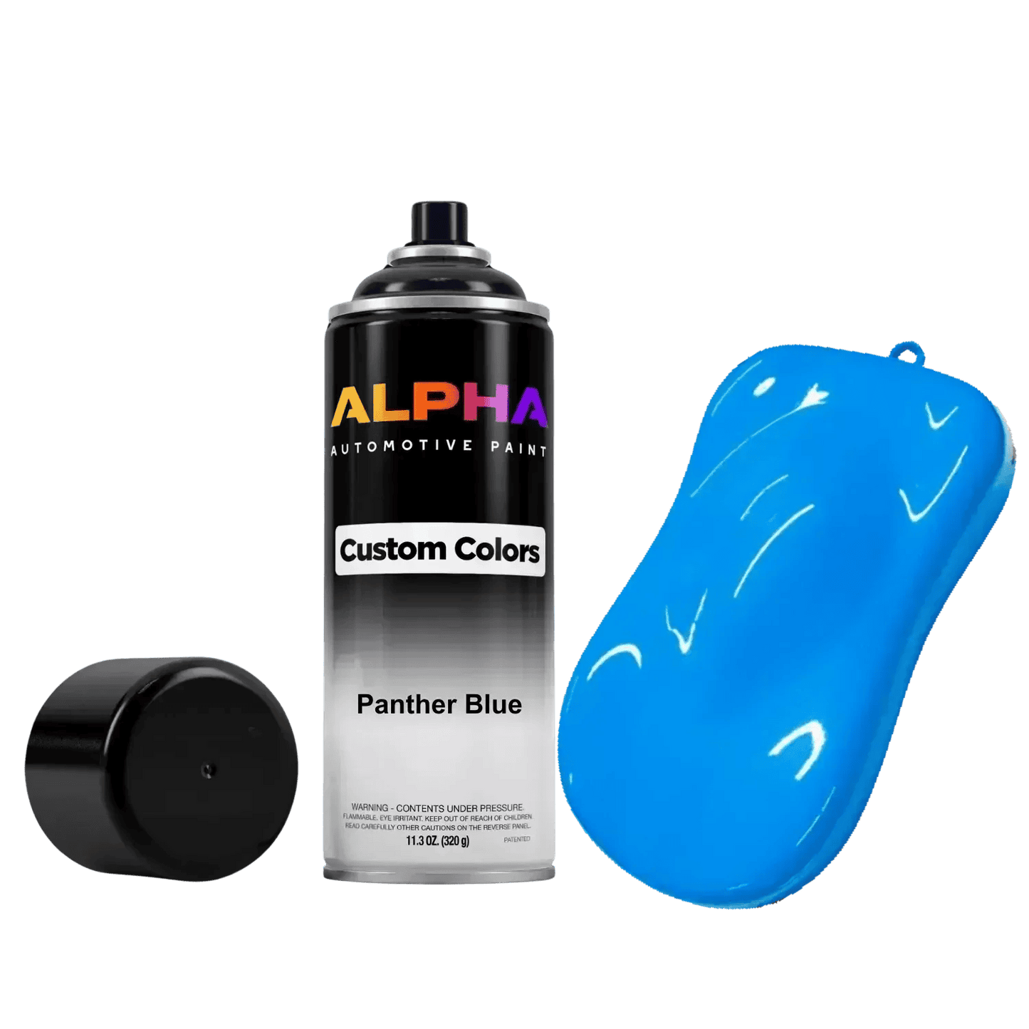 Panther Blue Bike Paint Kit