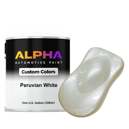 Peruvian White Paint Basecoat Midcoat