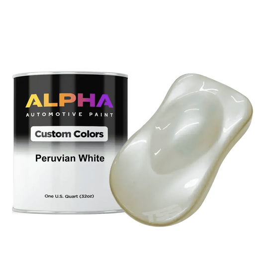 Peruvian White Paint Basecoat Midcoat